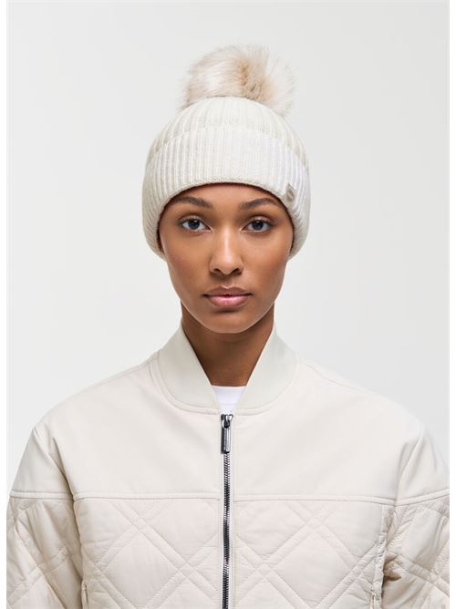 fisherman's rib beanie with monochrome pompon COLMAR ORIGINAL | 48000015E 3NU624